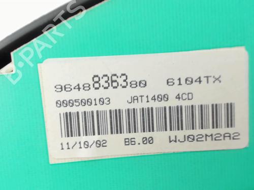 Instrument cluster PEUGEOT 206 Hatchback (2A/C) 1.4 HDi eco 70 | BP20405539C47 