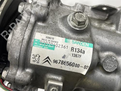 Used AC compressor AC compressor PEUGEOT 208 I (CA_, CC_) 1.4 HDi (68 hp) 27590219 27590219