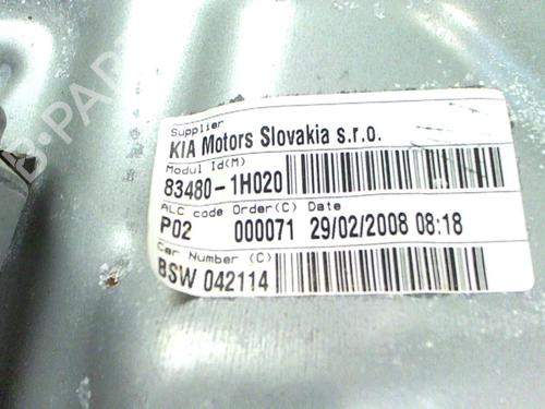 Used Rear right window mechanism KIA CEE'D SW (ED) 1.6 CRDi 115 (115 hp) 20447732