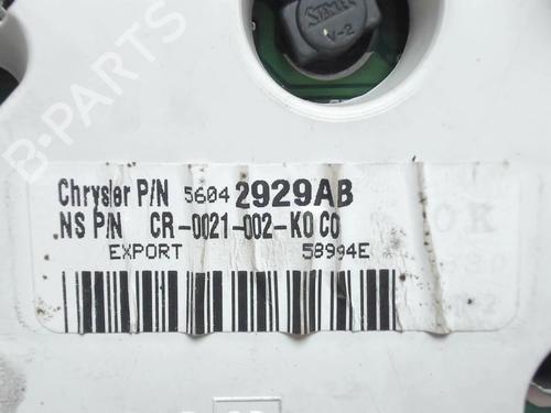 Cockpit JEEP GRAND CHEROKEE II (WJ, WG) 4.7 V8 4x4 | BP21232625C47 