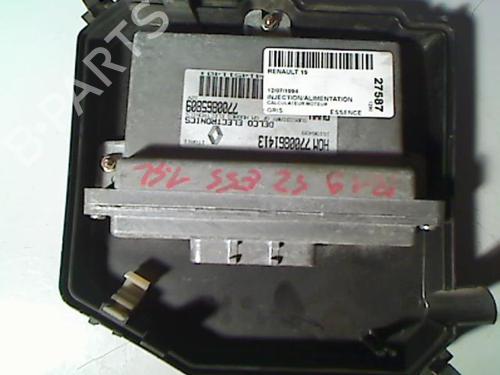 Used Engine control unit (ECU) RENAULT 19 II (B/C53_) 1.4 (80 hp) 21232799