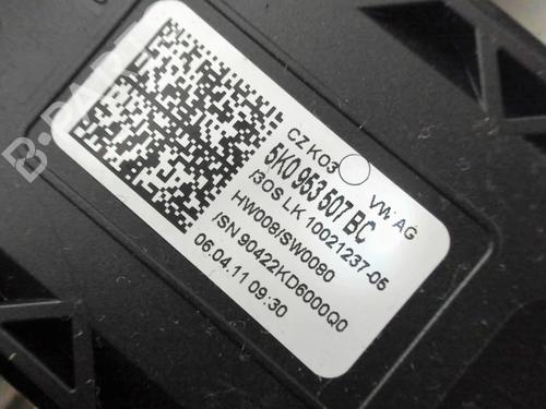 Steering column stalk VW GOLF PLUS V (5M1, 521) 1.6 TDI | BP25009067I23 - Image 7