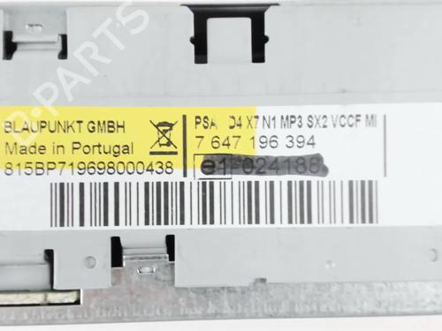 Radio CITROËN C5 III (RD_) 2.0 HDi 140 (RDRHF8, RDRHFA, RDRHA8, RDRHAJ) | BP27804517E6 - Image 5