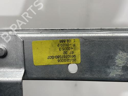 Rear left window mechanism PEUGEOT 207 (WA_, WC_) 1.6 HDi | BP29760086C24 
