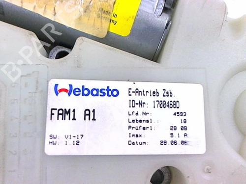 Sunroof engine CITROËN XSARA PICASSO (N68) 1.6 HDi | BP20478130M60 