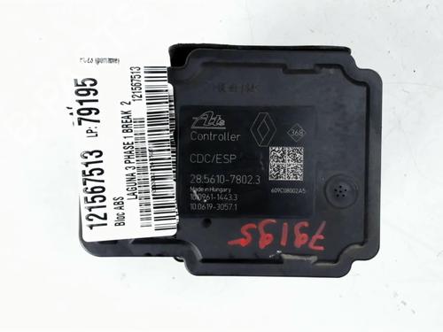 Used ABS pump ABS pump RENAULT LAGUNA III Grandtour (KT0/1) 2.0 dCi (KT01, KT08, KT09, KT0K, KT12, KT1D, KT1W) (150 hp) 34355481 34355481