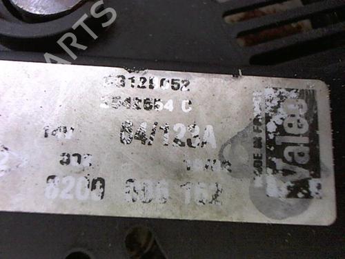 Alternator RENAULT MEGANE II (BM0/1_, CM0/1_) 1.9 dCi (BM0G, CM0G) | BP20461190M7 