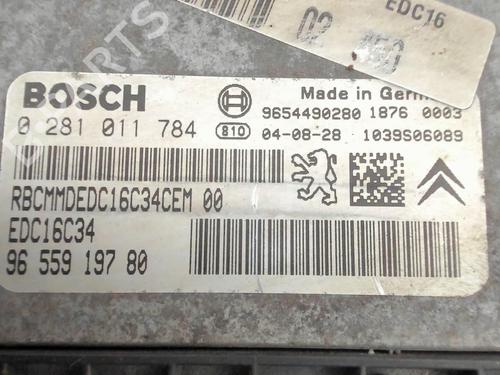 Engine control unit (ECU) PEUGEOT 206 Hatchback (2A/C) 1.4 HDi eco 70 | BP24473693M57 