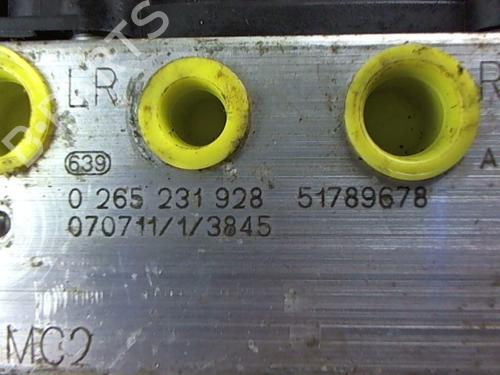 ABS pump FIAT BRAVO II (198_) 1.9 D Multijet (198AXE1A) | BP20391841M43 