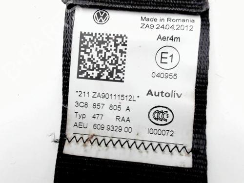 Rear left seatbelt VW CC B7 (358) 1.8 TSI | BP33894861I29 - Image 4