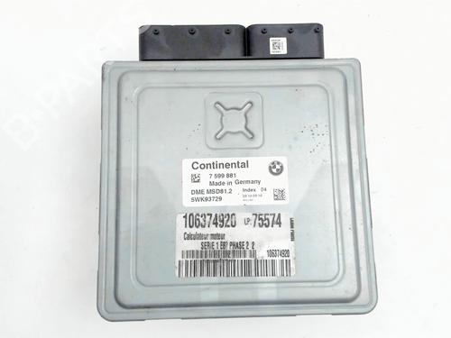 Engine control unit (ECU) BMW 1 (E87) 118 i | BP26532091M57 