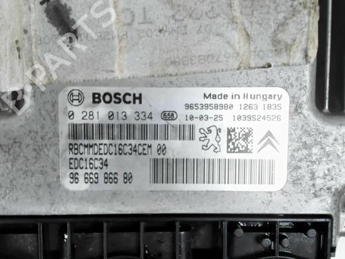 Engine control unit (ECU) PEUGEOT 5008 (0U_, 0E_) 1.6 HDi | BP24620352M57 - Image 2