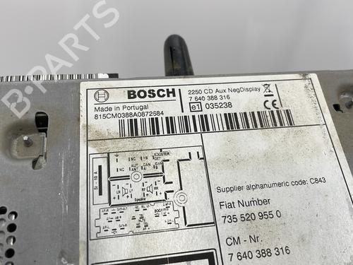 Radio CITROËN NEMO Box Body/MPV (AA_) 1.4 HDi | BP25209938E6 - Image 2