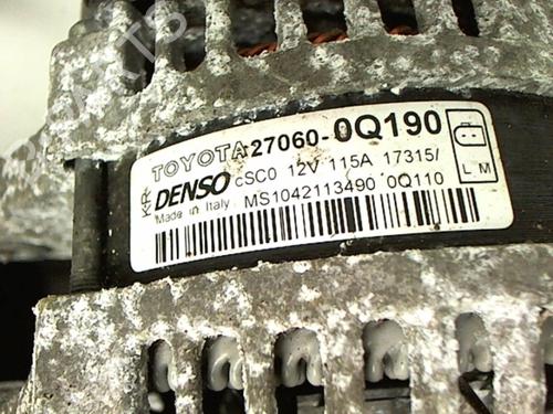 Alternator TOYOTA AYGO (_B4_) 1.0 (KGB40) | BP20443741M7 