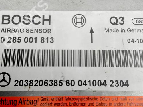 Kollisjonspute styreenhet MERCEDES-BENZ C-CLASS Coupe (CL203) C 220 CDI (203.708) | BP30547474M53