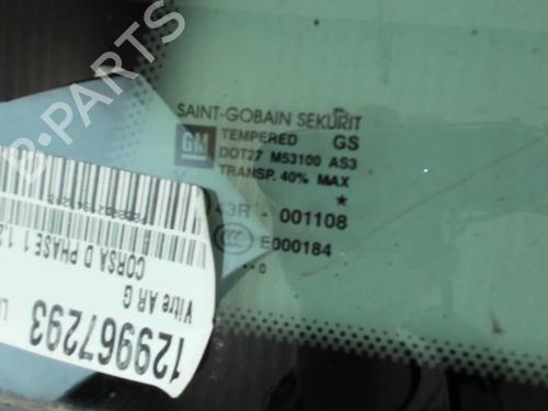 rear-left-door-window-opel-corsa-d-s07-2006-2007-2008-2009-2010-2011-2012-2013-2014-2015-40116153 main image