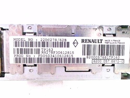 Radio RENAULT CLIO II (BB_, CB_) 1.5 dCi (B/CB07) | BP20437375E6 