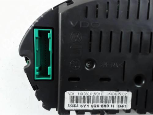 Used Instrument cluster Instrument cluster SKODA FABIA I (6Y2) [1999-2008] 35938357 35938357
