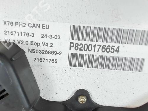 Used Instrument cluster RENAULT KANGOO (KC0/1_) 1.5 dCi (KC07) (65 hp) 20420596