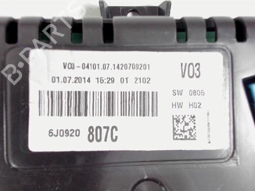 Instrument cluster SEAT IBIZA IV (6J5, 6P1) 1.6 TDI | BP20391294C47 