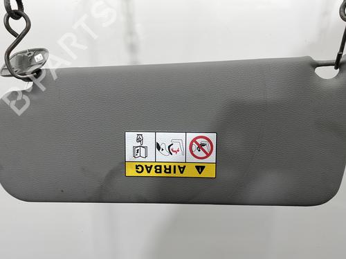 Right sun visor RENAULT KANGOO (KC0/1_) 1.2 16V (KC05, KC06, KC03, KC0T, KC0W, KC1D) | BP31126785I2