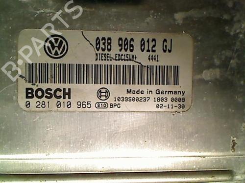 Engine control unit (ECU) SKODA FABIA I Combi (6Y5) 1.9 SDI | BP20456141M57 