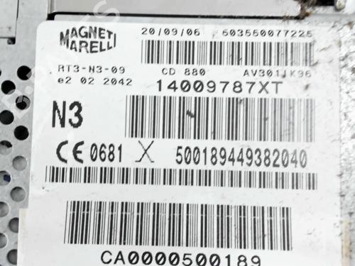 Radio PEUGEOT 807 (EB_) 2.0 HDi | BP31053133E6 