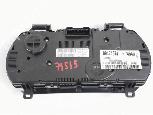 Used Instrument cluster RENAULT MEGANE IV Hatchback (B9A/M/N_) 1.6 TCe 205 (B9MV) (205 hp) 20394257
