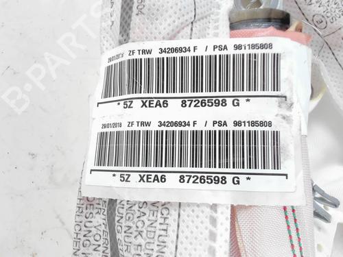 Left curtain airbag CITROËN C3 / C3 ORIGIN III (SX) 1.2 VTi 82 | BP20405160C11 