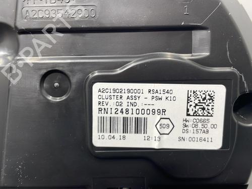 Kombinert Instrument RENAULT KOLEOS II (HC_) 1.6 dCi 130 | BP29976578C47