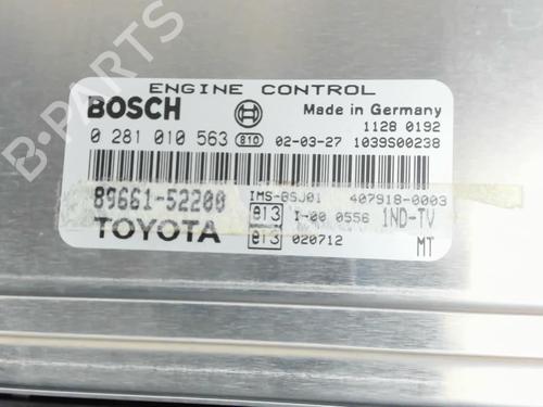 Engine control unit (ECU) TOYOTA YARIS (_P1_) 1.4 D-4D (NLP10_, NLP10R) | BP30689303M57 - Image 2