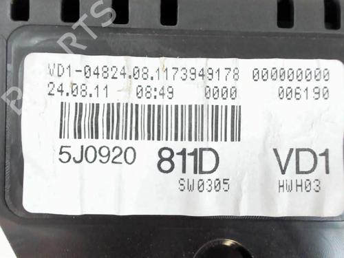 Instrument cluster SKODA FABIA II (542) 1.6 TDI | BP20469936C47 
