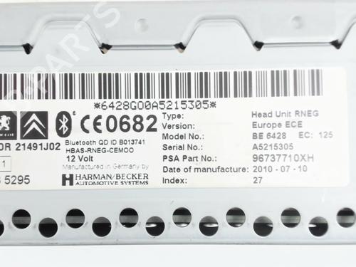 Radio PEUGEOT 308 SW I (4E_, 4H_) 1.6 HDi | BP32275868E6 