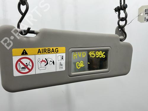 Used Right sun visor Right sun visor DACIA LOGAN MCV II TCe 90 (K8M1, K8MA, K8AC) (90 hp) 24130679 24130679