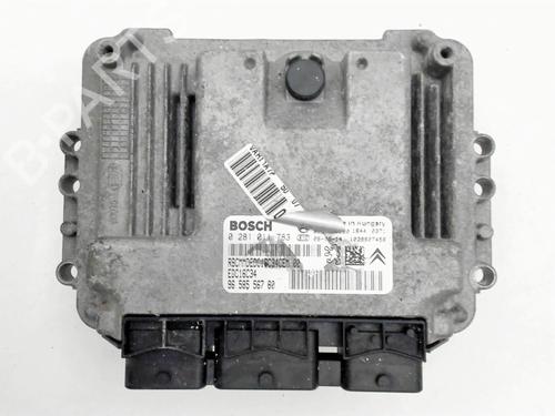 Used Engine control unit (ECU) PEUGEOT 206 Hatchback (2A/C) 1.4 HDi eco 70 (68 hp) 24867547