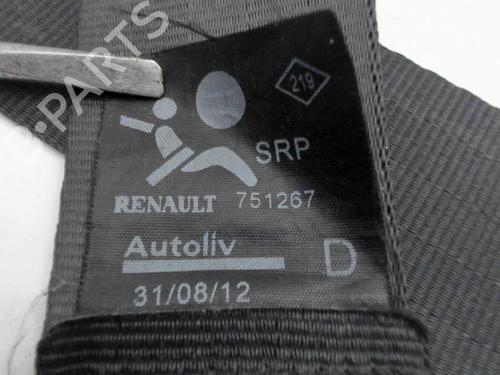Used Front right seatbelt Front right seatbelt DACIA DUSTER (HS_) 1.5 dCi (86 hp) 26666420 26666420