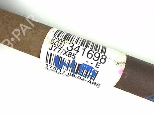 Left front driveshaft RENAULT CLIO III (BR0/1, CR0/1) 1.2 16V (BR02, BR0J, BR11, CR02, CR0J, CR11) | BP20425093M38