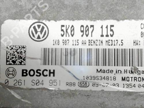 Engine control unit (ECU) VW GOLF VI (5K1) 2.0 GTi | BP39760050M57 - Image 3