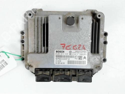 Used Engine control unit (ECU) CITROËN BERLINGO / BERLINGO FIRST Box Body/MPV (M_) 1.6 HDI 75 (MB9HW) (75 hp) 24620325
