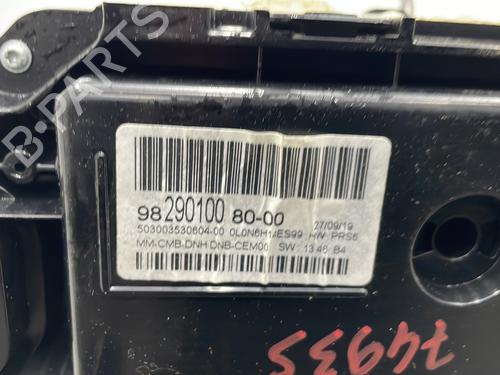 Used Instrument cluster Instrument cluster DS DS 7 Crossback (J4_, JR_, JC_) 2.0 BlueHDi 180 (JJEHZR) (177 hp) 22695898 22695898