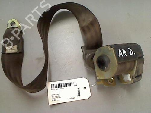 Used Rear right seatbelt Rear right seatbelt SKODA FAVORIT (781) 1.3 135 X, LX, GLX (781) (54 hp) 21230046 21230046