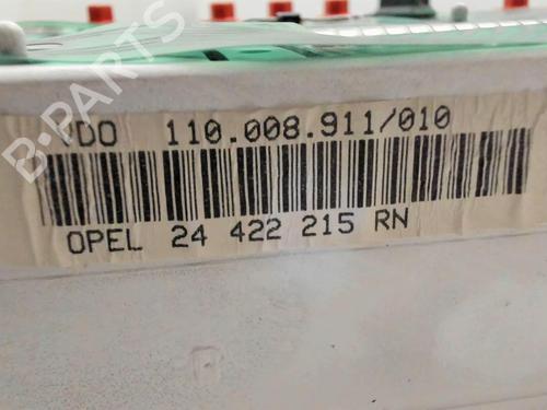 Used Instrument cluster Instrument cluster OPEL VECTRA B Hatchback (J96) 2.2 DTI 16V (F68) (120 hp) 22103510 22103510