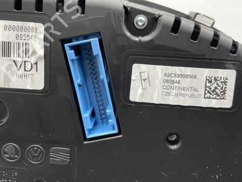 Used Instrument cluster SKODA FABIA II (542) 1.2 (60 hp) 20416758