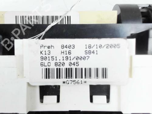 Climate control SEAT IBIZA III (6L1) 1.4 16V | BP25926532I5 