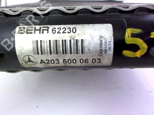 Køler MERCEDES-BENZ C-CLASS (W203) C 200 CDI (203.007) (122 hp) 20425386