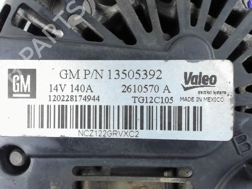 Used Alternator CHEVROLET AVEO Saloon (T300) 1.3 D (75 hp) 20424776