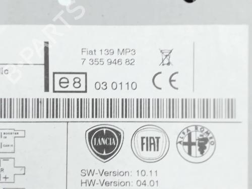 Radio FIAT PANDA (312_, 319_) 1.2 (312PXA1A) | BP29638793E6 