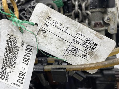 Engine RENAULT CLIO II (BB_, CB_) 1.5 dCi (B/C2J) | BP29466181M1 