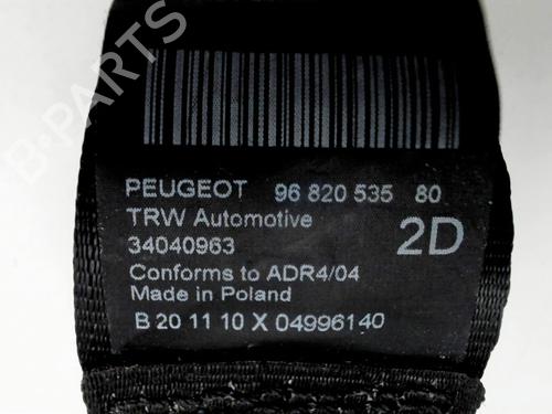 Used Rear right seatbelt Rear right seatbelt 37037484 37037484