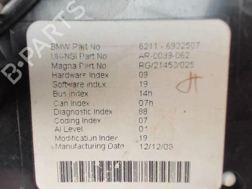 Used Instrument cluster Instrument cluster MINI MINI (R50, R53) One D (75 hp) 20411032 20411032